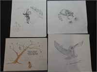 Judy Greenwade Signed Etchings