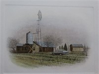 R. LOUDERMILK - Signed & #'d Etching