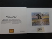 JOHN COWAN - Signed & #'d Duck Stamp & Print