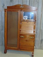 Oak Secretary Bookcase