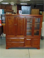Handcrafted Cherry Entertainment Center