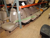 Assorted Automotive Seating in 3 Sections