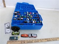 Hot Wheels Carrying Case Full of Toy Cars