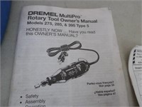 Dremel Multipro Rotary Tool w/ Carrying Case &