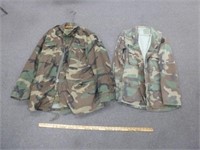 US Army Camouflage Jacket  ( Large ) & Shirt