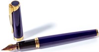 Waterman Preface 18K Nib Blue Lacquer Fountain Pen