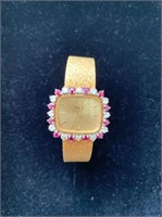 Ladies 18k Piaget w/ Diamonds and Rubies