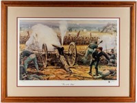 Art - Civil War “Fire at an Angle” S / N print