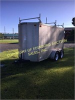 2007 UNITED 13' T/A ENCLOSED TRAILER
