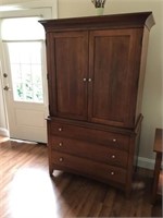 Kincaid Entertainment Center over 3 Drawers