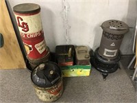 Cans and Early Kerosene Heater