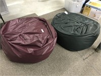 2 Bean Bag Chairs