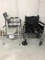 Wheel Chair, Crutches, Potty Chair and  Walker