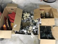 4 Boxes of Christmas Items