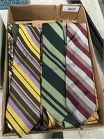 Box of men's ties