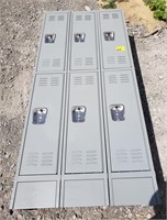 6 ft. 6 compartment storage locker