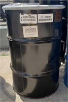 Black 30 Gal Transport Drum