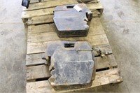 (8) MAGNUM SUITCASE WEIGHTS WITH SOME MOUNTING