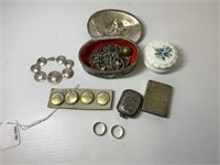 JEWELLERY, VESPOR, LOCKET, AUSTRALIAN COIN