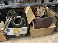 3 BOX OF ASSORTED FORD CAR PARTS
