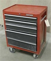 CRAFTSMAN ROLLING TOOL BOX WITH CONTENTS,