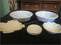 Pair of Fiesta Ceramic Bowls and other Assorted