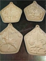 The Cookie Carousel hot pads/ trivets
