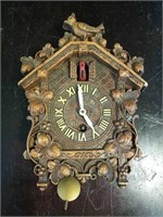 Vintage Lux Clock Mfg Coo Coo Clock 7"