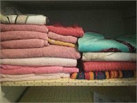 Assorted Towels, Hand Towels and Beach Towel