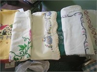 Assorted Vintage Rectangle Tablecloths