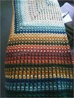 Large Handmade Crochet Blanket Approx 76x80