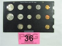 Coin U.S. 1950 Mint Set containing 13 Coins