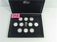 Coin .999 Silver Indian Tribes Set W/ Case