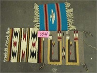 Lot of 3 Native American Indian Sampler Rugs