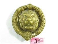 Large MGM "Leo the Lion" Brass Door Knocker