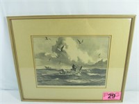 Art Limited Edition Signed Lithograph Gordon Grant