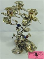 Angeletti Sterling Silver Vine Candle Holder