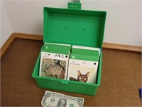 Illustrated Wildlife Treasury Set in Case -