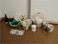 Ceramic Lot - Japan Tea Set, Goebel, Hummingbird