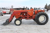 ALLIS CHALMERS 180 WITH HYDRALIC LOADER