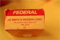 4 Boxes of Federal Hi-Power 32 Smith & Wesson Long