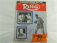 Robinson & Louis Autographed "Ring" Magazine