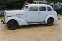 1937 4-DOOR CHEVY CAR VIN# 29836WIS