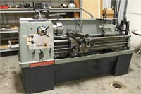 CLAUSING COLCHESTER 15" LATHE W/ STEADY REST