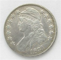Coin 1831 Capped Bust Half-Dollar  XF
