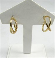 Jewelry 14kt Yellow Gold  Hoop Earrings
