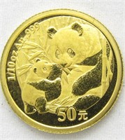 Coin 2003 1/10 ounce Panda Gold Coin