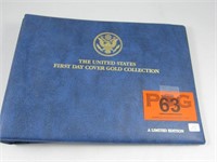 Coin 1981 First Day Cover with 23k Gold Replica