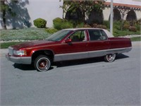*Online Auction* - 1995 Cadillac Fleetwood ending 7/9/2012