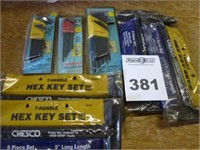 7 Hex Key Sets